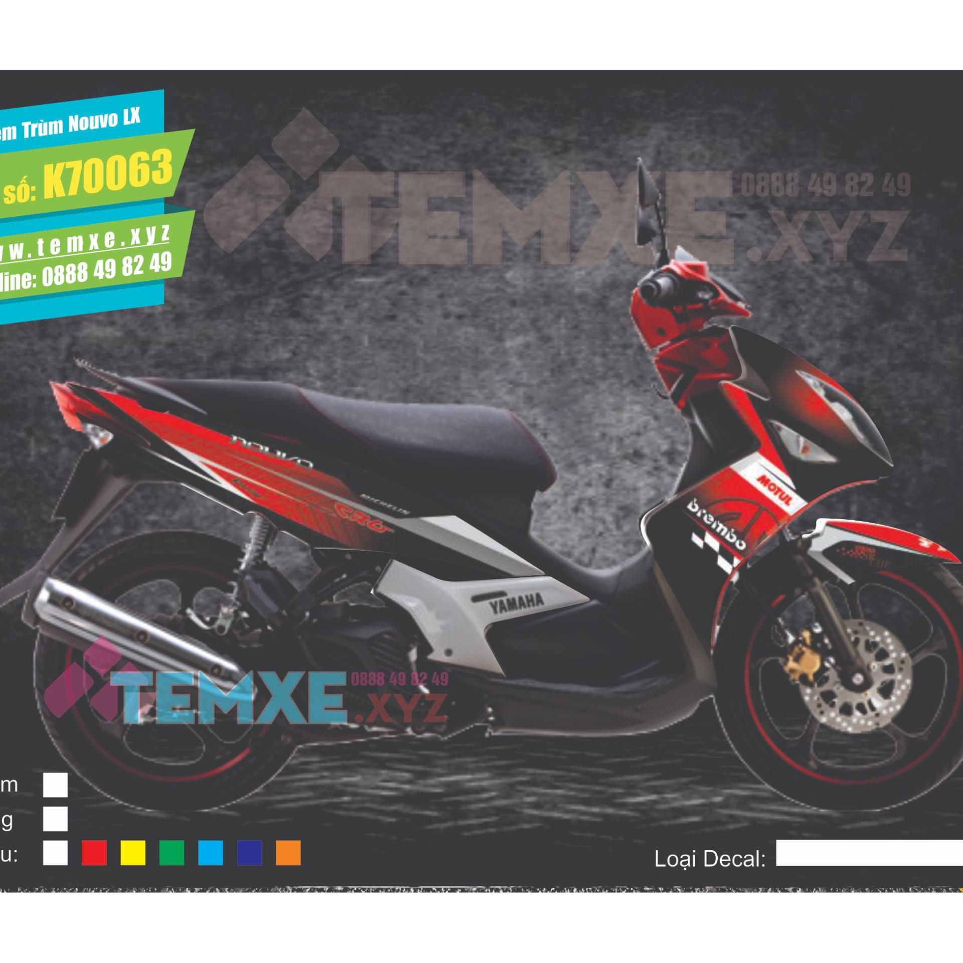 Tem trùm Nouvo LX - 70063