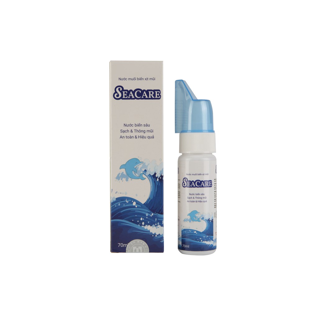 Nước muối biển xịt mũi Seacare 70ml