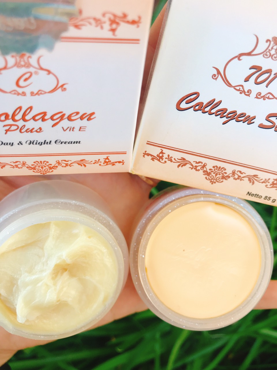 combo kem Collagen plus vit e (cao cấp)[Chính Hãng]