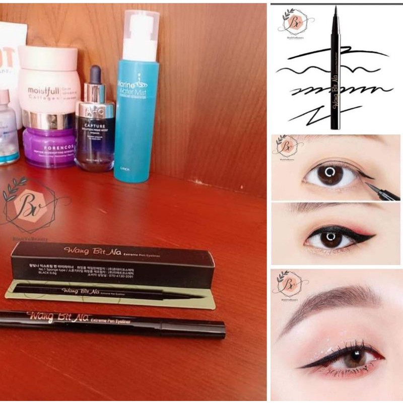 Bút kẻ mắt nước WANG BIT NA không lem Hàn Quốc