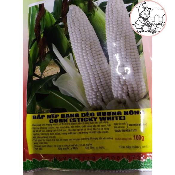 HẠT BẮP NẾP TRẮNG DẺO - GÓI 100 GRAM