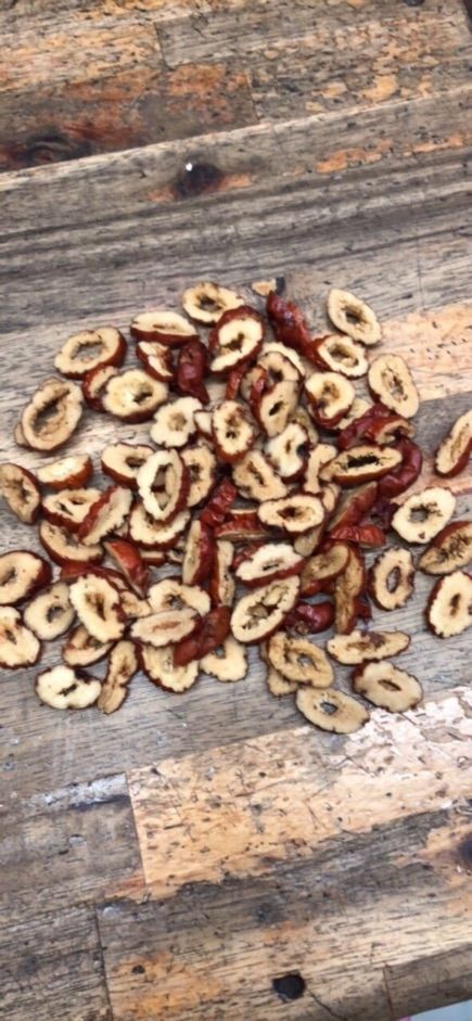 1kg táo đỏ thái lát khô