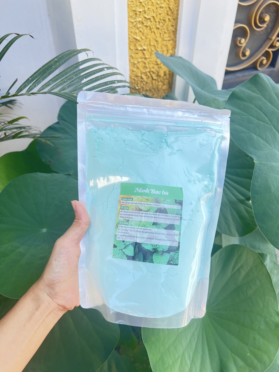 [HCM]Bột Bạc Hà - Bột đắp mặt nạ bạc hà cao cấp / gói 1 kg