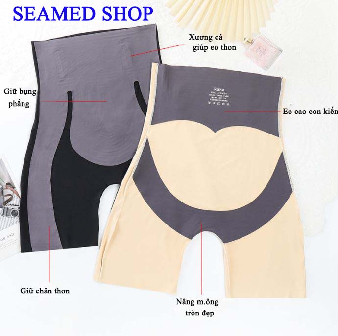 Quần Legging Lửng Nữ cạp cao co giãn tốt dáng ôm, Legging ngố nâng mông SIÊU HOT - SEAMED SHOP