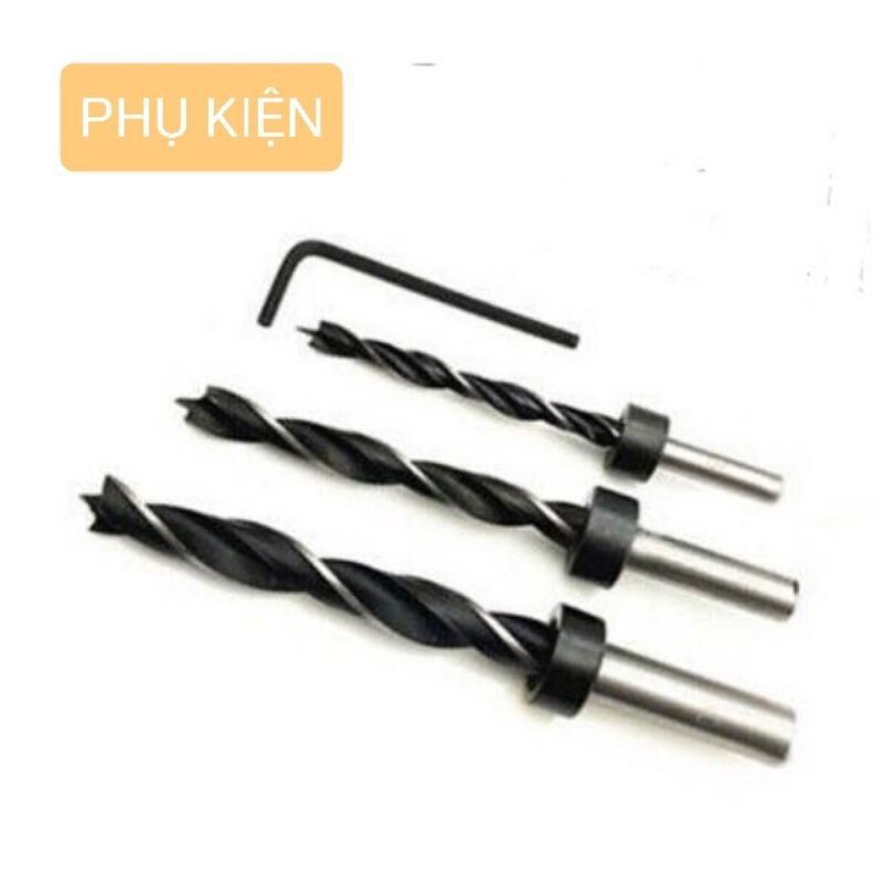 Cữ Khoan Chốt Gỗ - Cữ Khoan Thẳng 6 8 10mm
