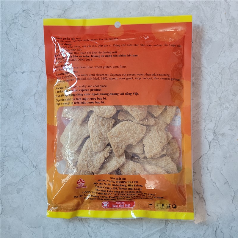 Túi 100gr Heo lát chay thực phẩm chay từ đậu nành