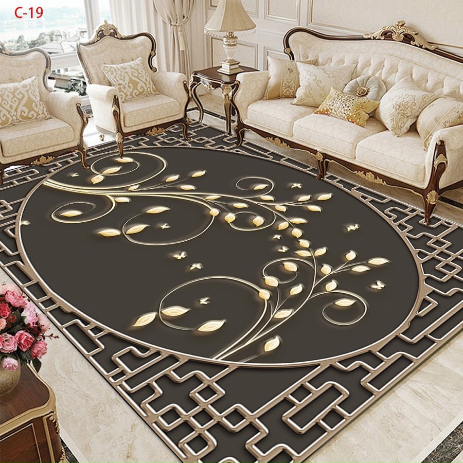 THẢM TRẢI SÀN PHÒNG KHÁCH ĐÓN TẾT 1m6 x 2m3