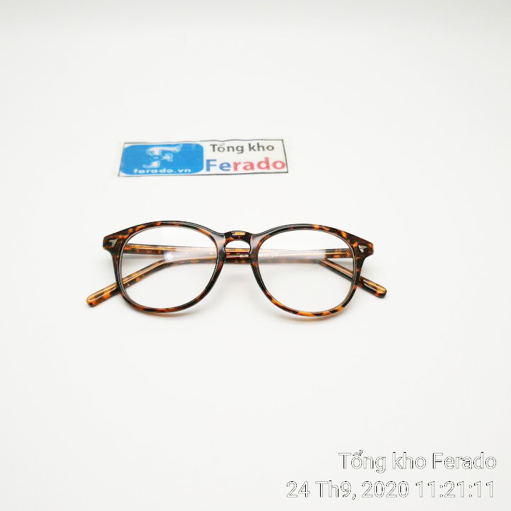 Gọng kính cận cánh én đồi mồi