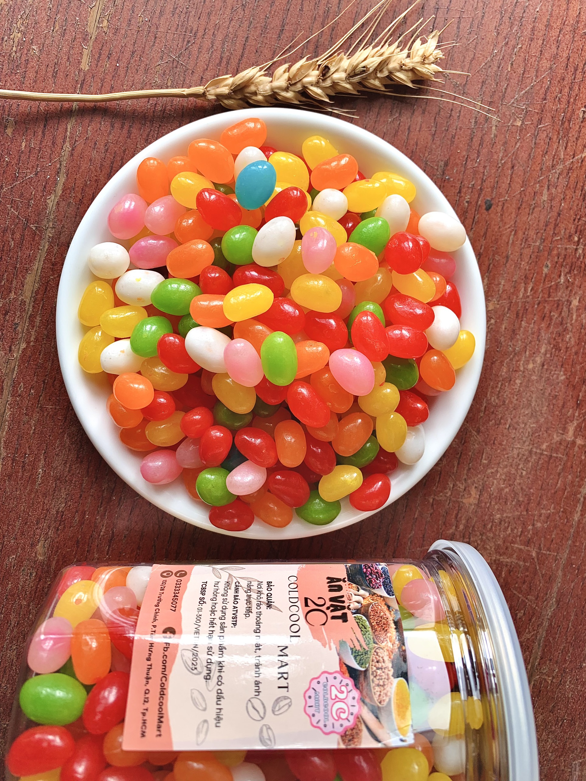 Kẹo Bi Trái Cây 500g 2c Mart