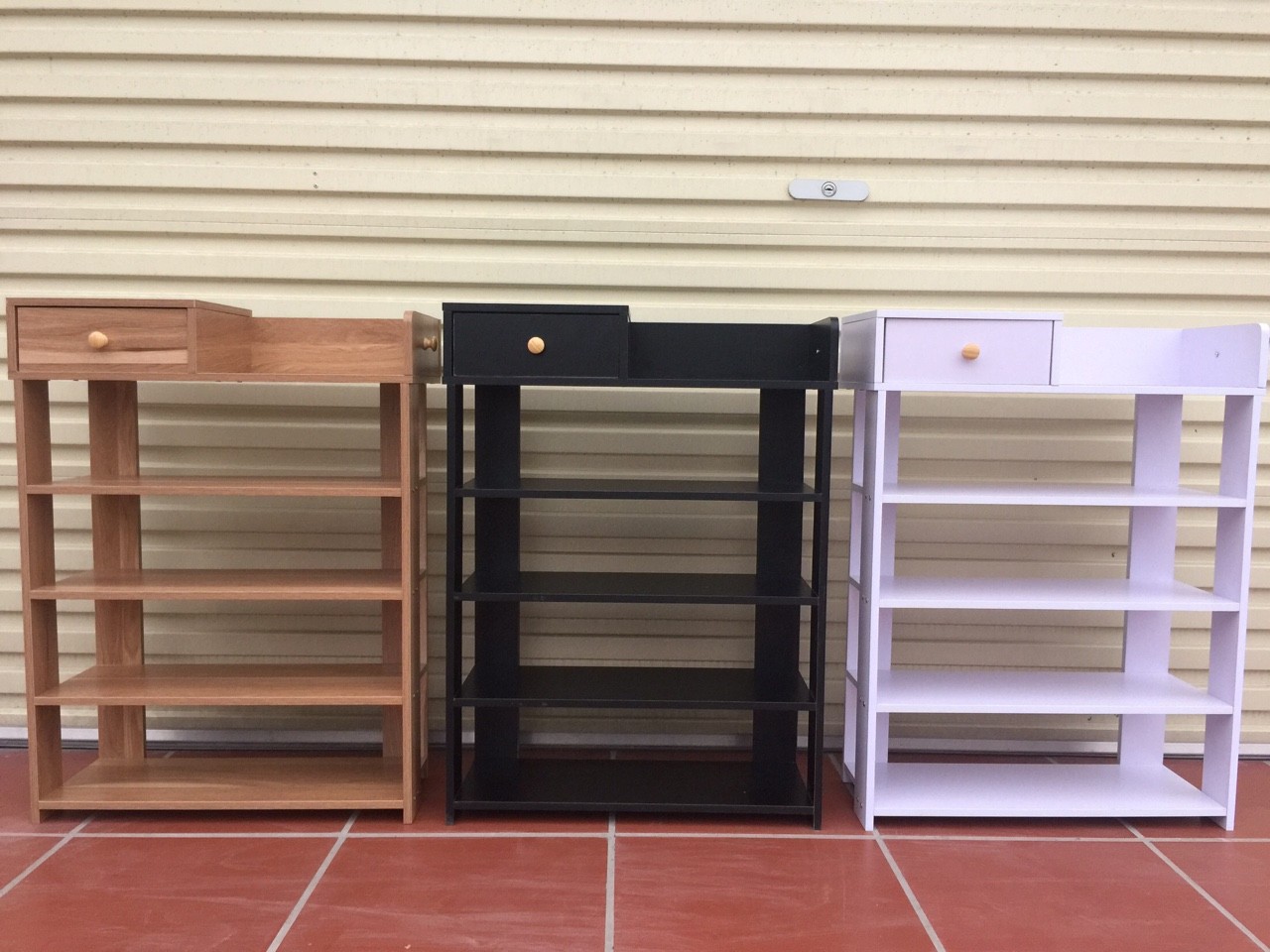 Kệ giày dép gỗ 5 tầng