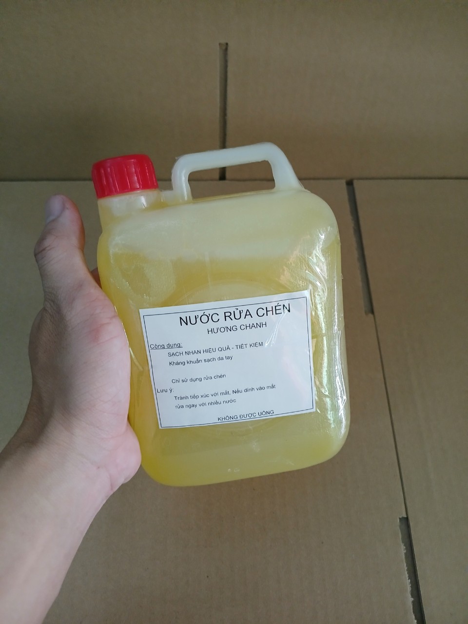 [1 Lít] Nước rửa chén BÌNH 1 LÍT  HƯƠNG CHANH SIÊU ĐẬM ĐẶC (1000ml)