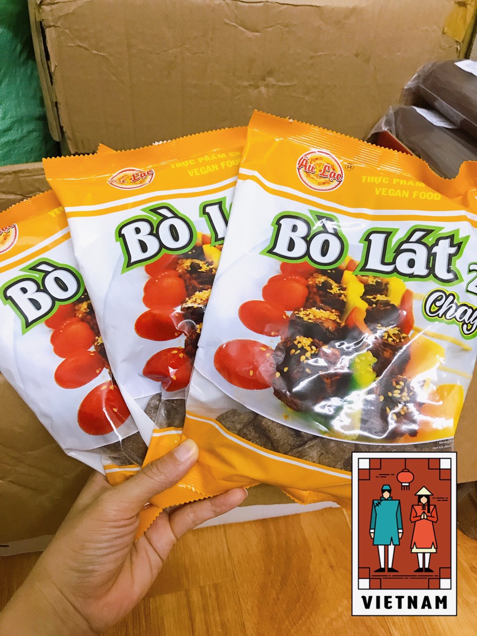 BÒ LÁT 2 chay Âu Lạc gói 100gr