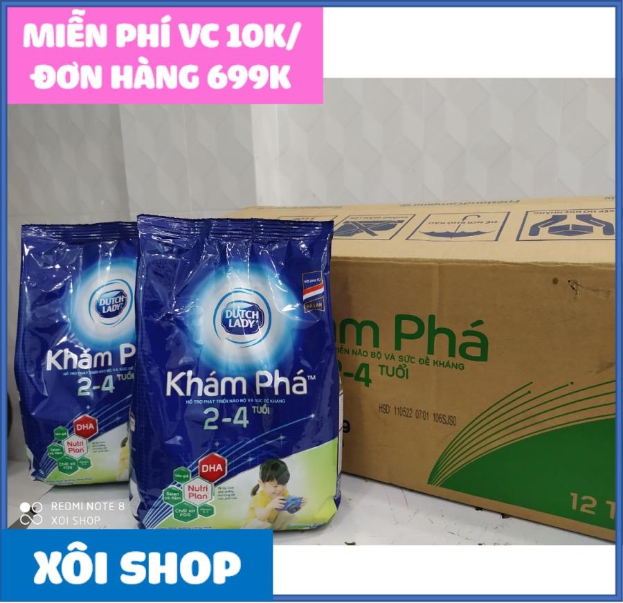 COMBO 2 TÚI 1KG SỮA BỘT KHÁM PHÁ CÔ GÁI HÀ LAN - DUTCH LADY