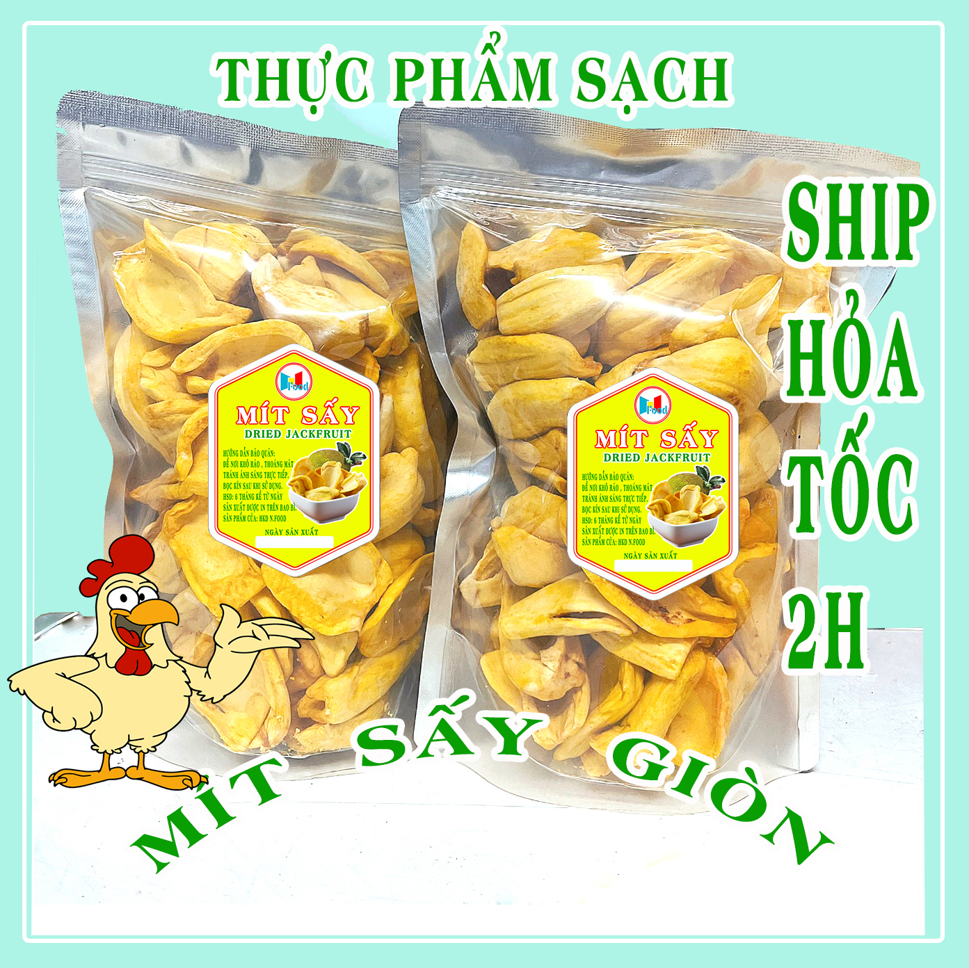 Mít sấy giòn - mít thái ( hàng xuất khẩu : giòn,ngọt,miếng nguyên cánh)