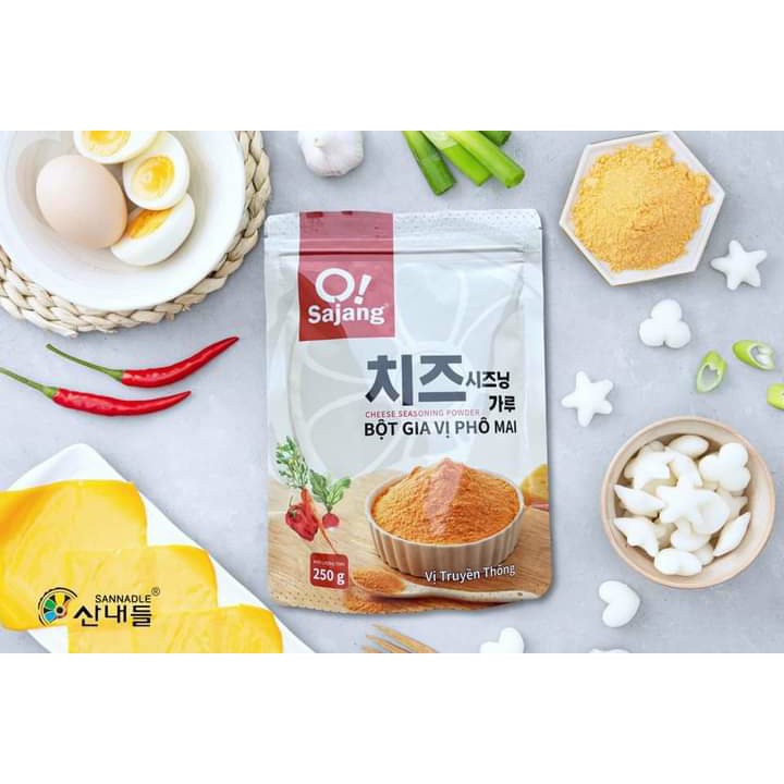 250G Phô Mai Hàn Quốc Loại Thượng Hạng