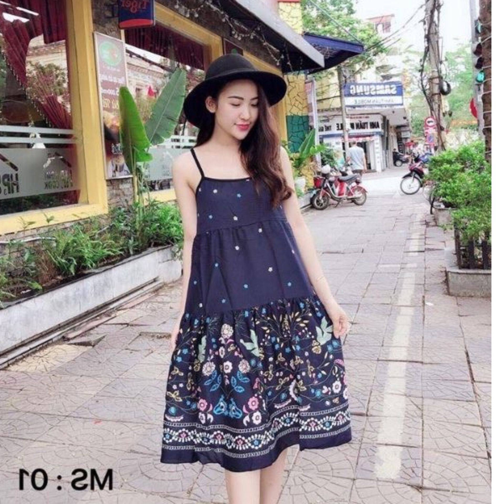 váy bầu lanh