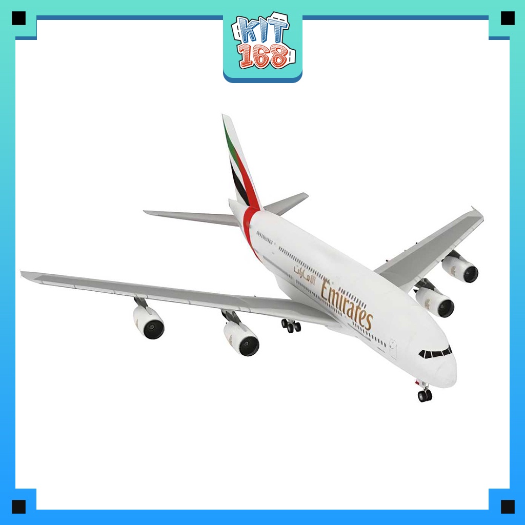 Mô hình giấy Máy bay Airbus A380 Emirates