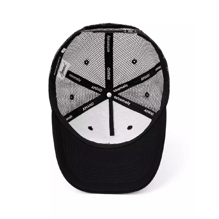 Mũ Amand Pioneer Trucker Hat - Black