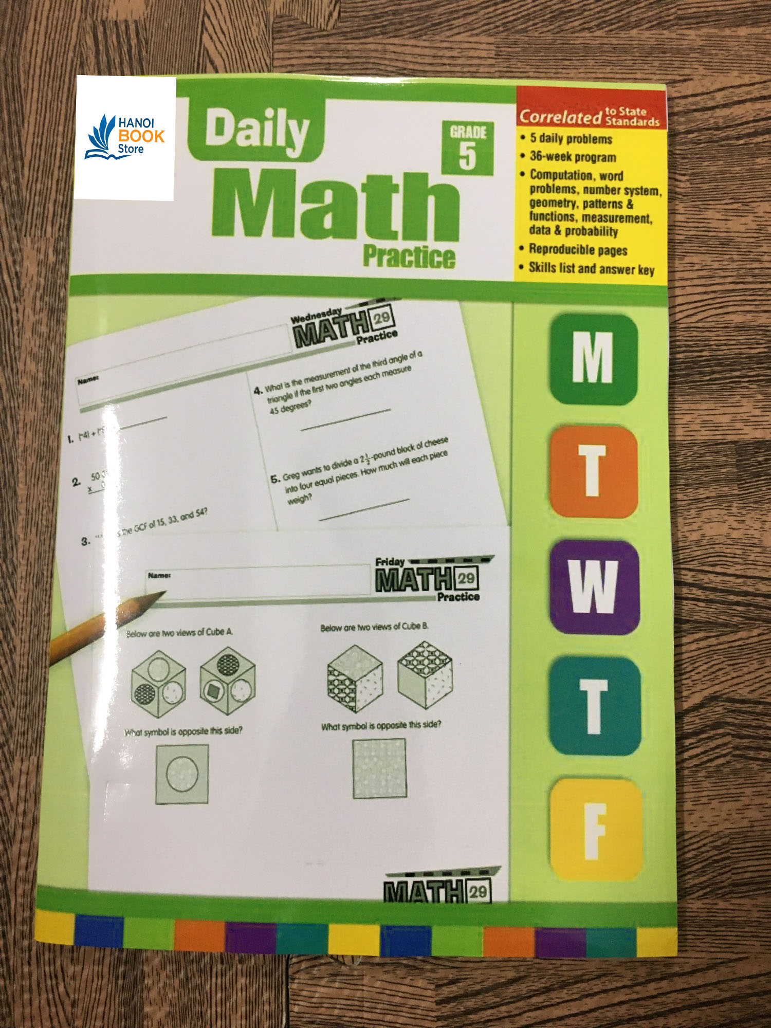 Daily Math Practice final 2 bộ đen trắng ( Sách đen trắng)