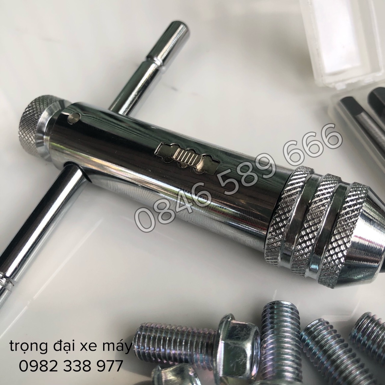 Combo Bộ Tay Kẹp + Tarô + 20 Ôc 9Ly Dàn Chân Xe Máy