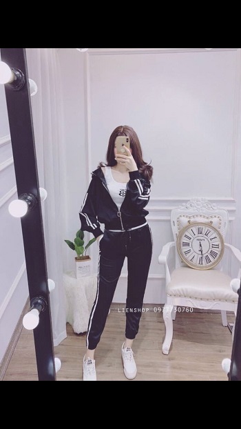 SÉT ĐỒ BỘ THỂ THAO 3 MÓN THỜI TRANG