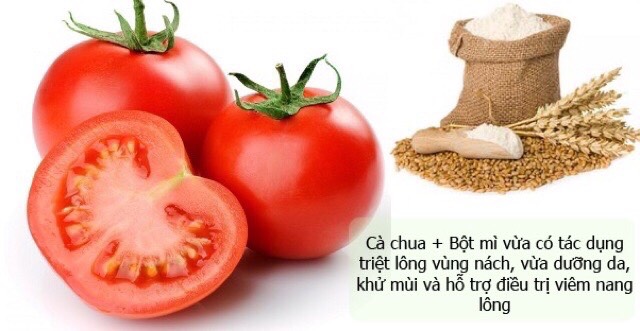 Mặt Nạ Bột Cà Chua - Giảm Mụn Đầu Đen
