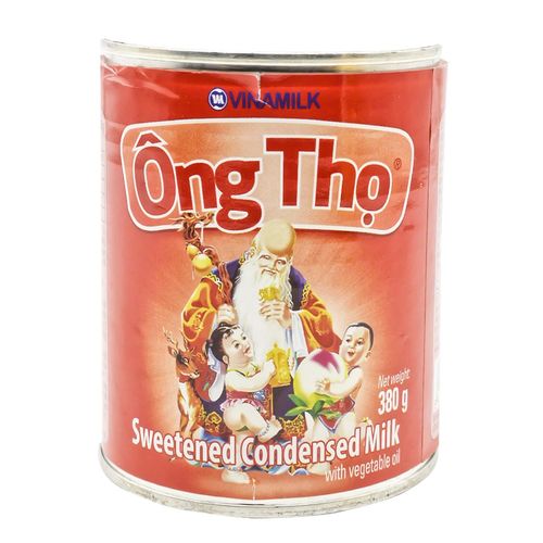 Con bo 2 lon Sữa Đặc Ông Thọ Đỏ Lon 380G