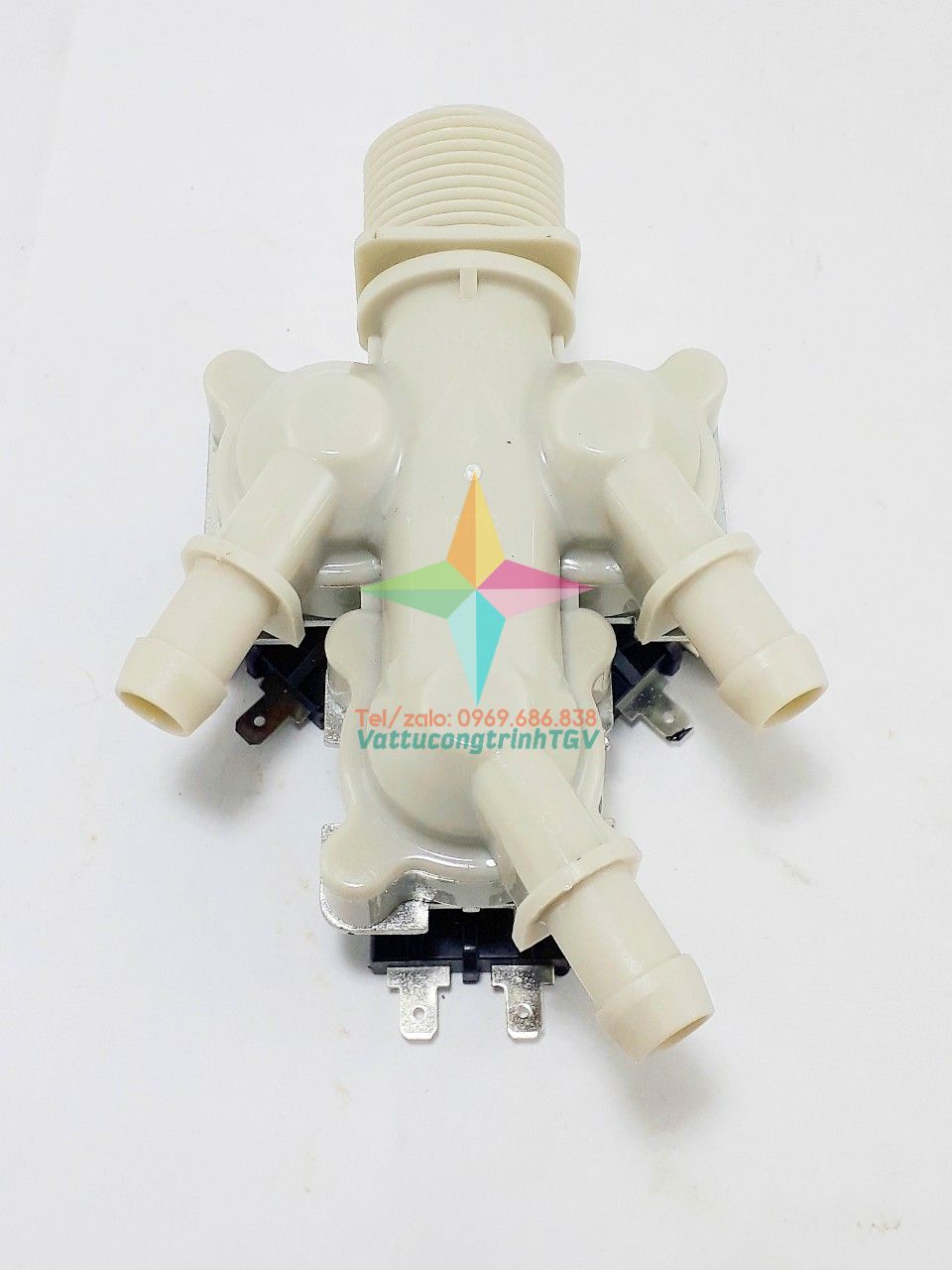 Van cấp nước 3 chân DC12V cho máy giặt LG
