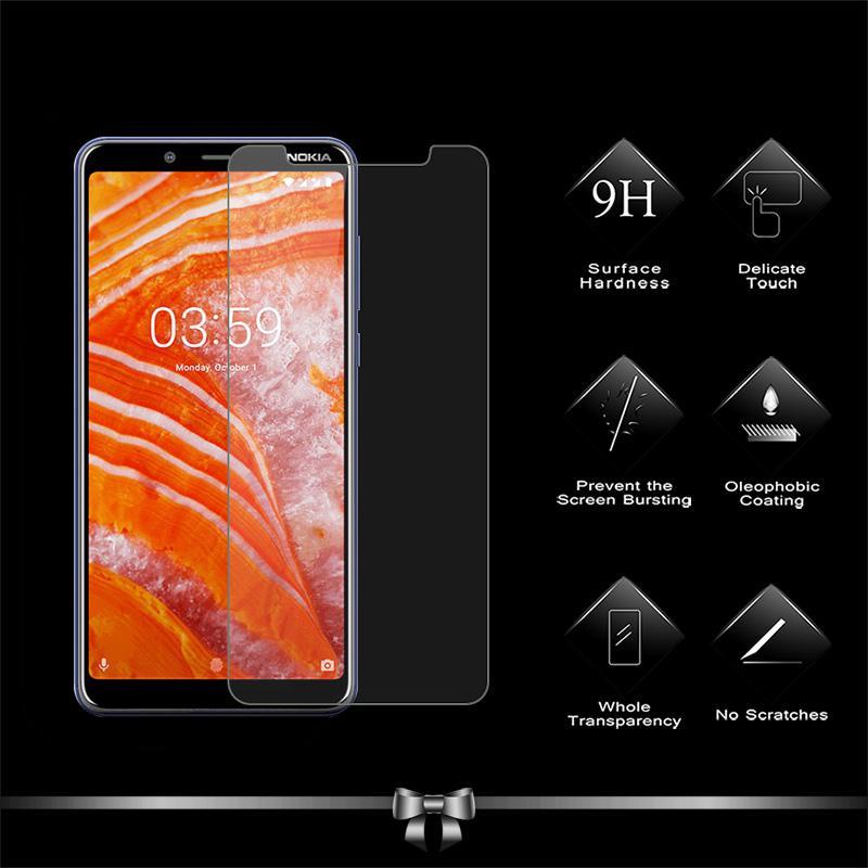 Kính cường lực Nokia 3.1 Plus (Trong Suốt)