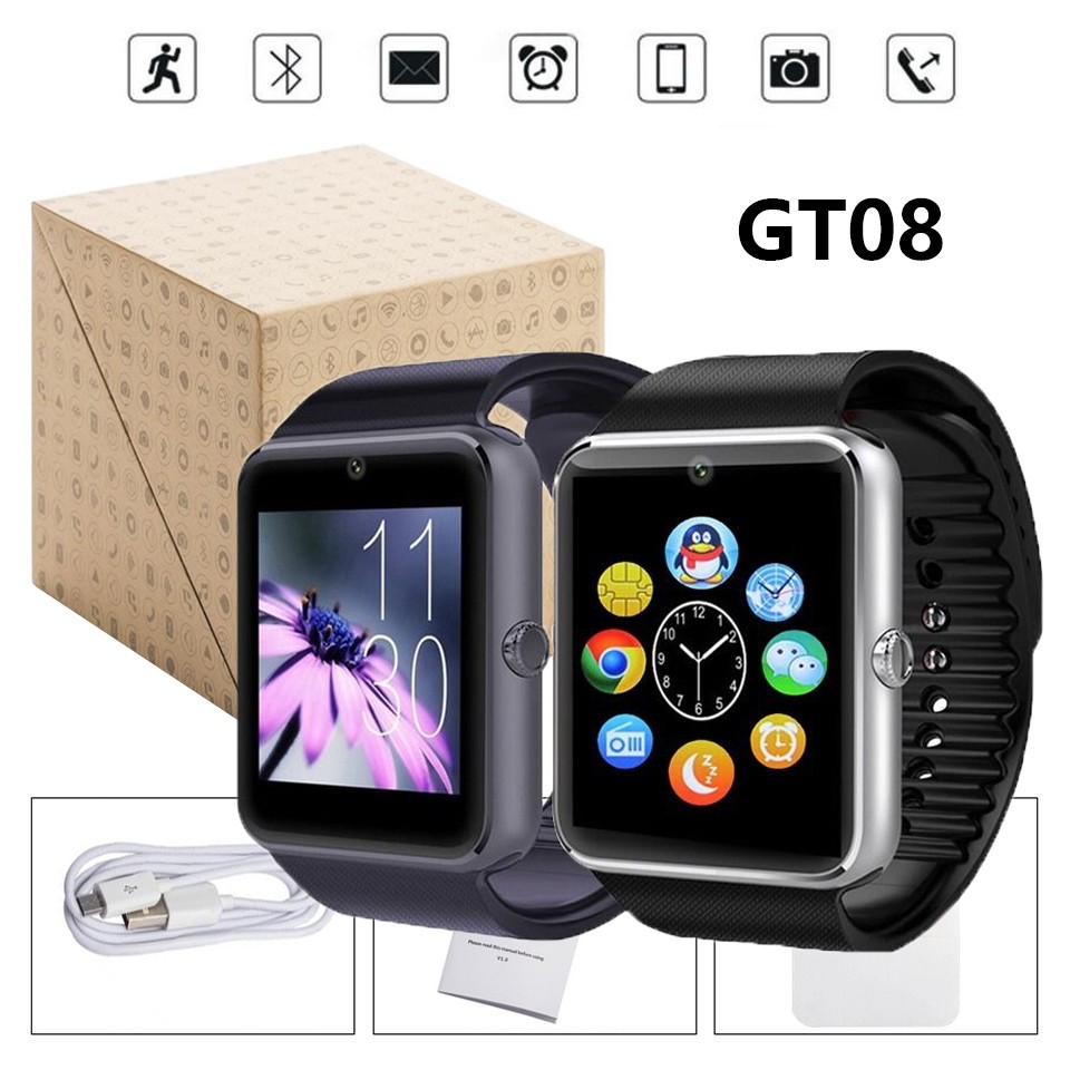 Đồng hồ thông minh smart watch gt08