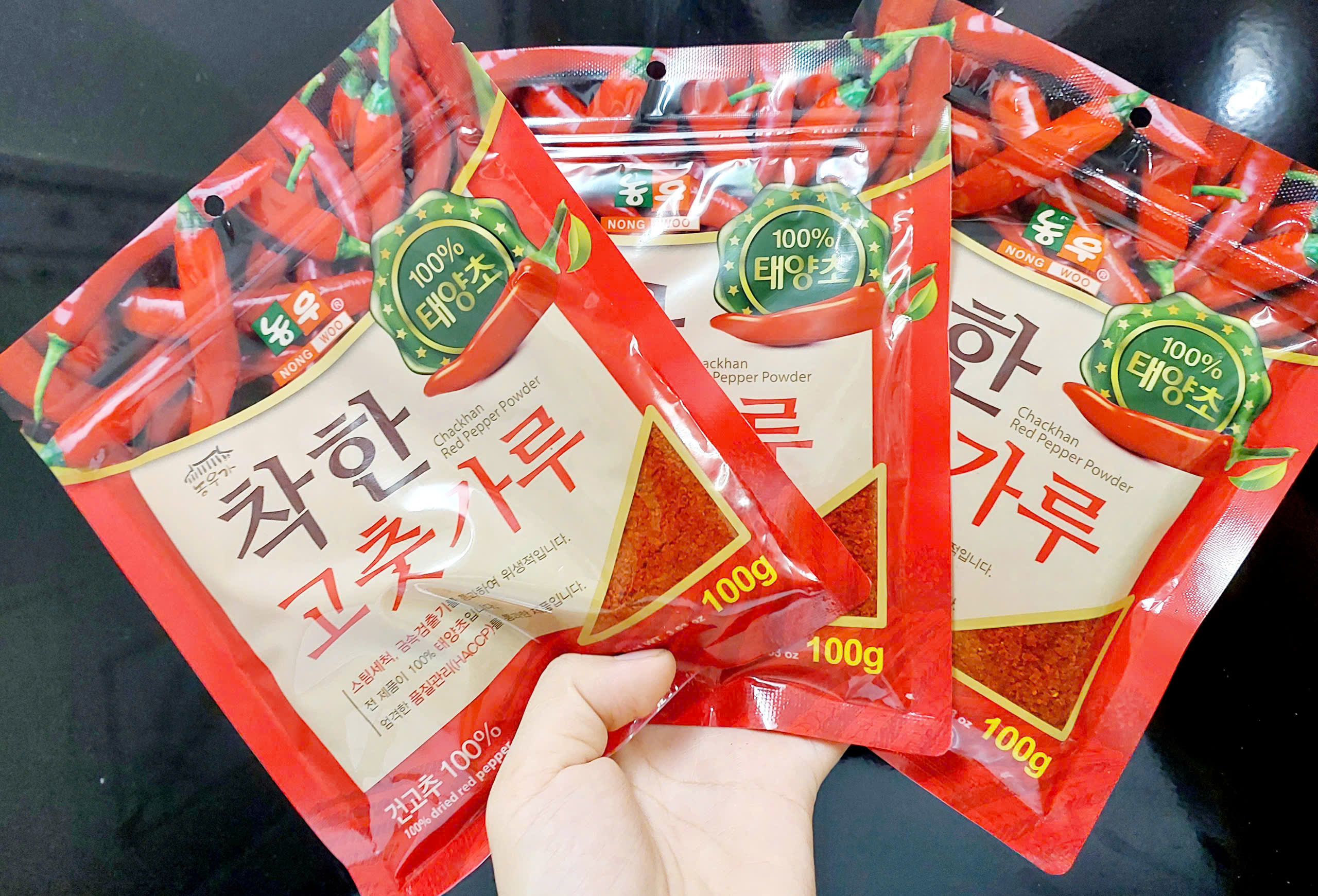 200g ỚT BỘT HÀN QUỐC NGON ( mịn)_Monhi_Food