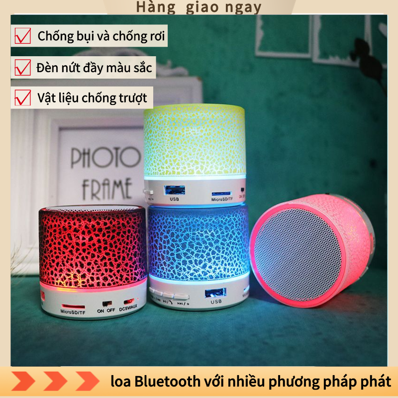 Loa buetooth Mini Đèn Nhấp Nháy Nhiều Màu