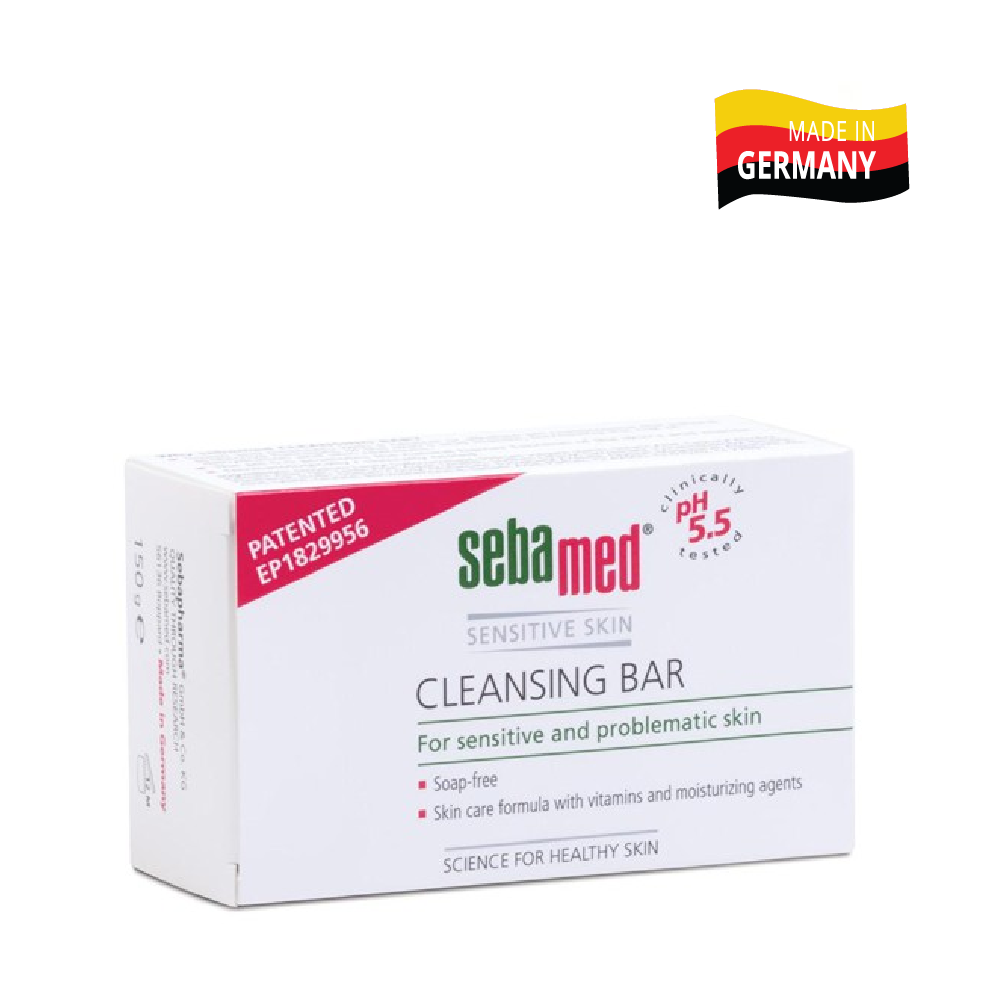 Thanh làm sạch kháng khuẩn Sebamed Cleansing Bar pH5.5 (100g)