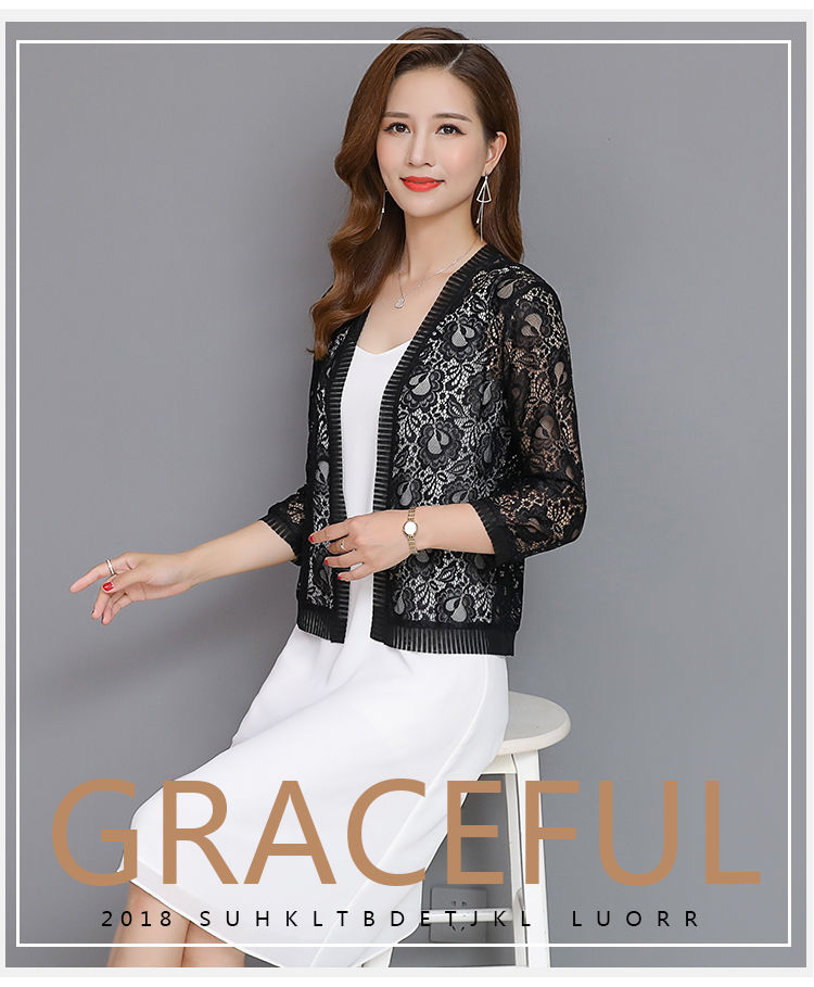 ÁO KHOÁC REN MỎNG- ÁO CHOÀNG ĐI BIỂN