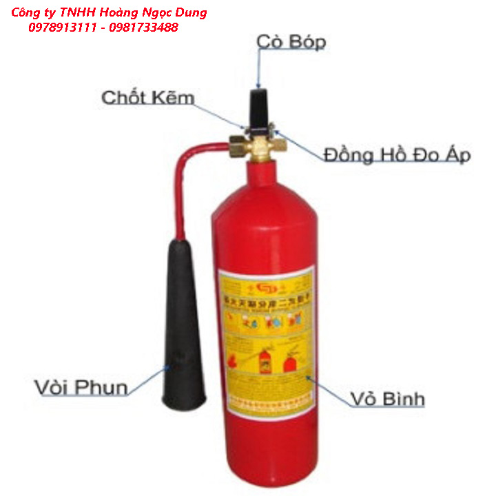 BÌNH CHỮA CHÁY BỘT MFZL2 ABC , 2KG