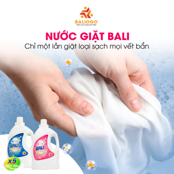 Nước Giặt Bali – Hương Hoa Cỏ Gỗ