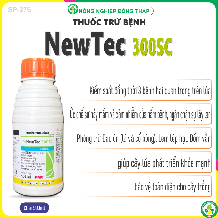 Thuốc Trừ Bệnh NewTec 300SC (Chai 500ml)