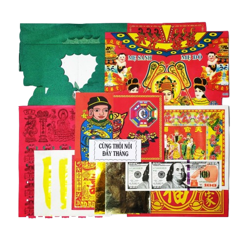 Giấy tiền cúng Thôi nôi, Đầy tháng 🙏 [đủ bộ]- kèm văn khấn