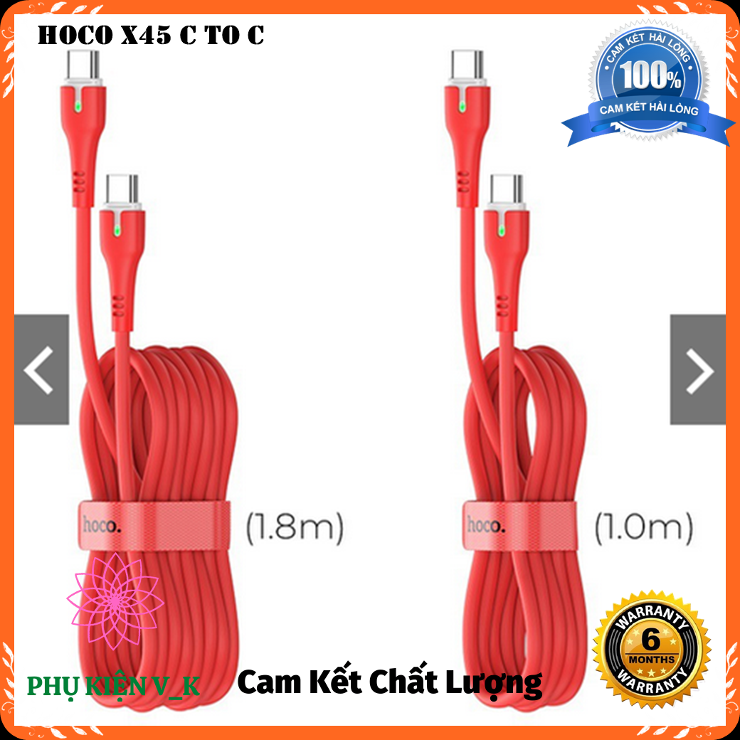 (Giá Hủy Diệt) Cáp Sạc Nhanh Type C to Type C 60W- Hàng Chính Hãng