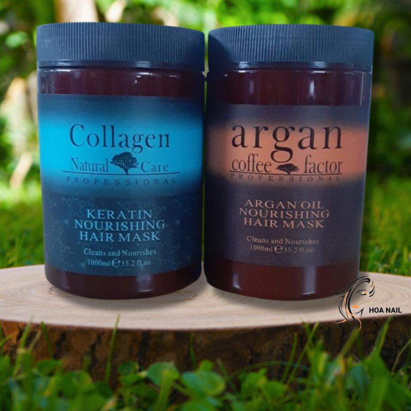 Hấp dầu, xã tóc ARGAN & KERATIN 1000ml