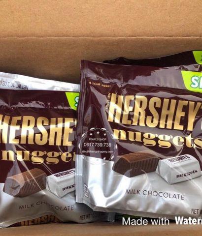 Chocolate  Hershey's Nuggets sữa không nhân ( mẫu mới ) 286g