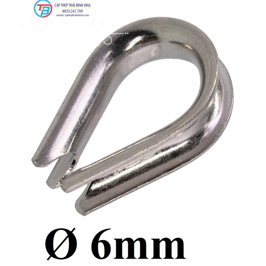 Bẹn lót cáp inox 304 - cáp xíchthái bình vina
