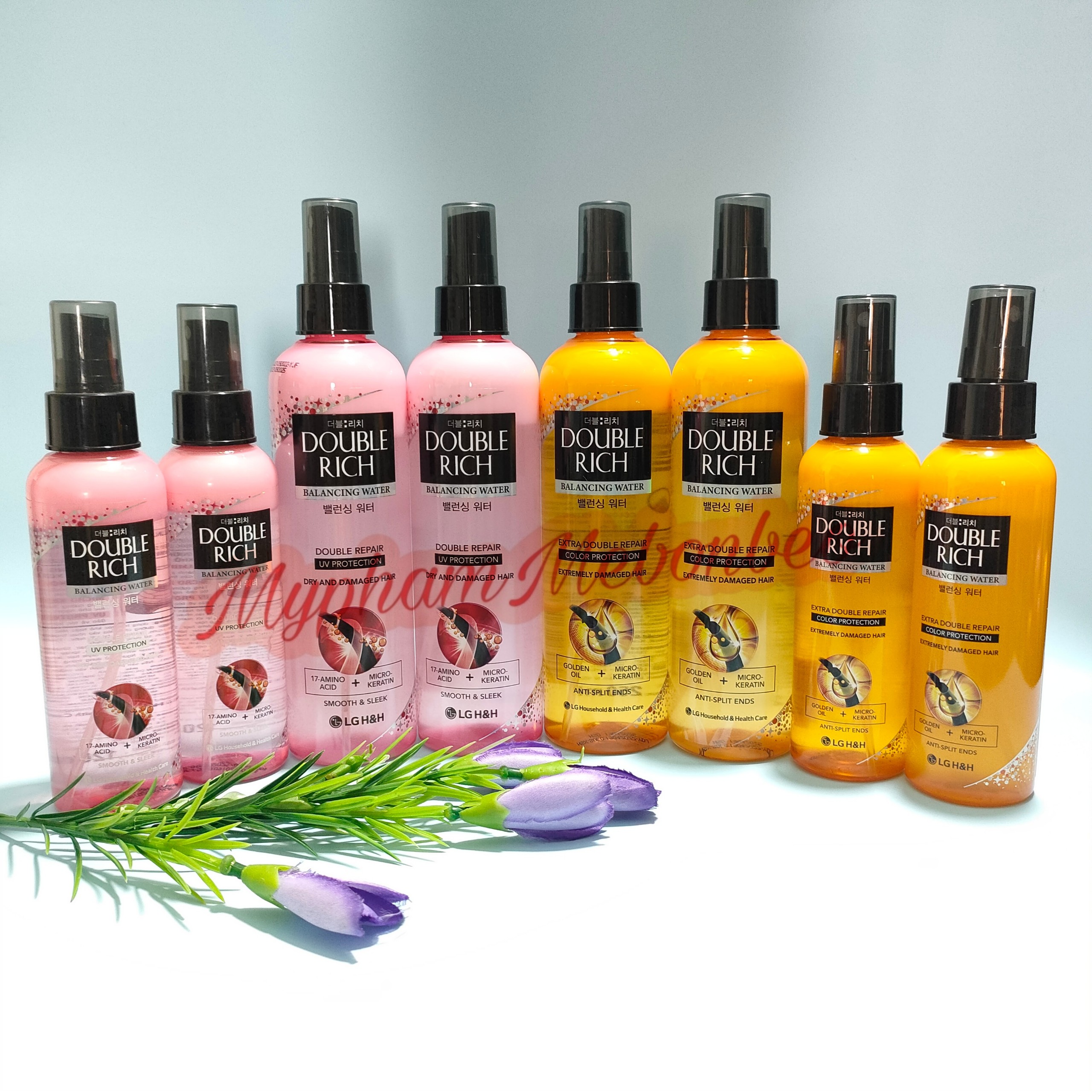 Nước xịt dưỡng tóc Double Rich 120ml/250ml