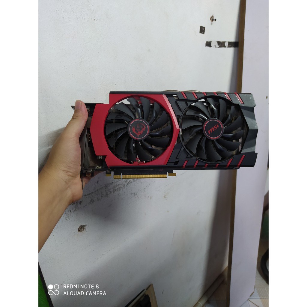 GTX 960 2gb MSI - rồng đỏ có led
