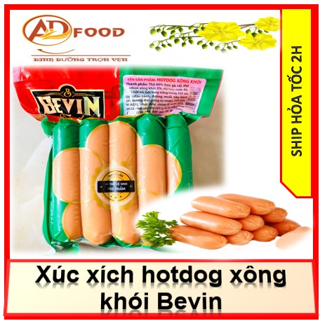 1kg xúc xích bevin thơm ngon  (20 cây)