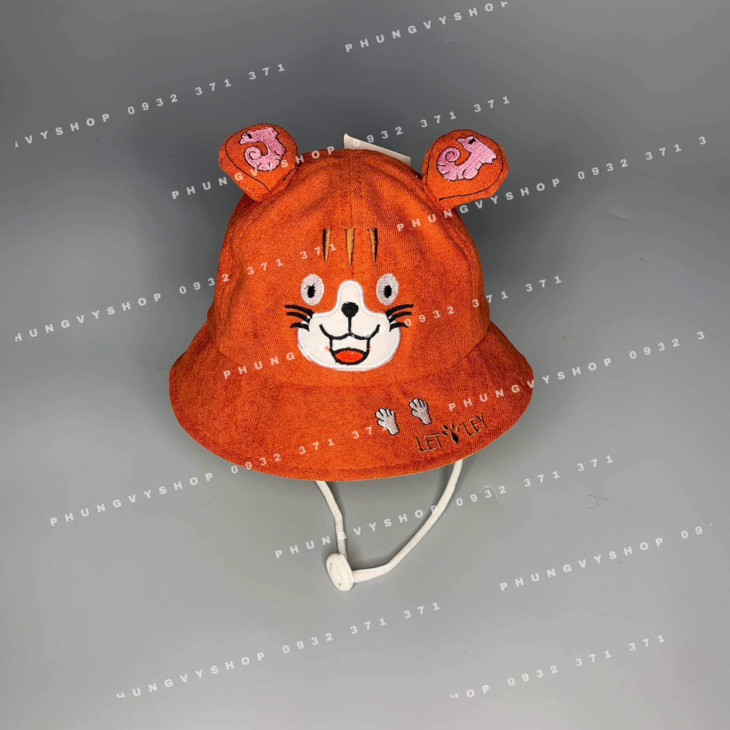 (Bé 6-20 tháng/ Vòng đầu 49cm) Mũ TAI BÈO cho bé- HỔLETLEY - Nón trẻ em