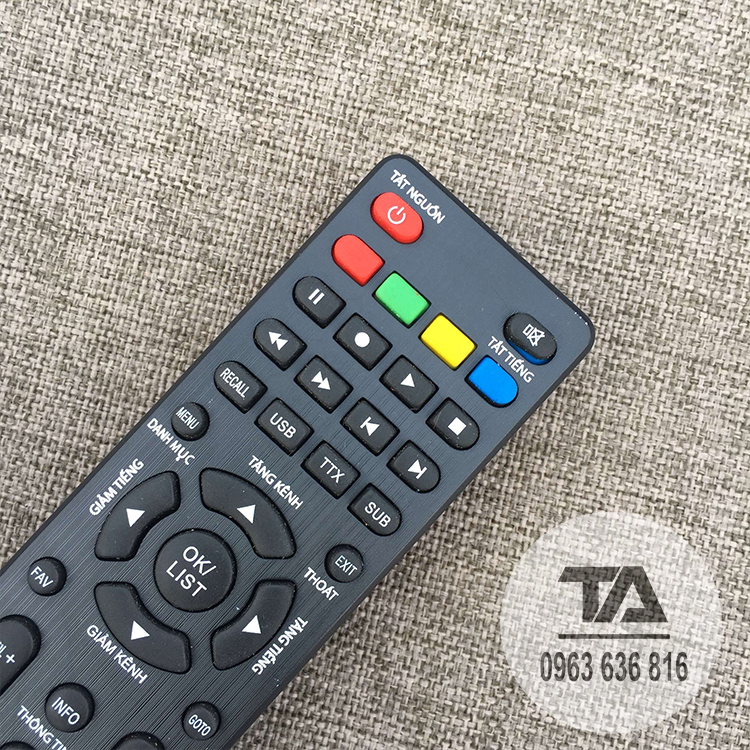 Điều khiển đầu thu truyền hình KTS mặt đất - DVB Top - T2