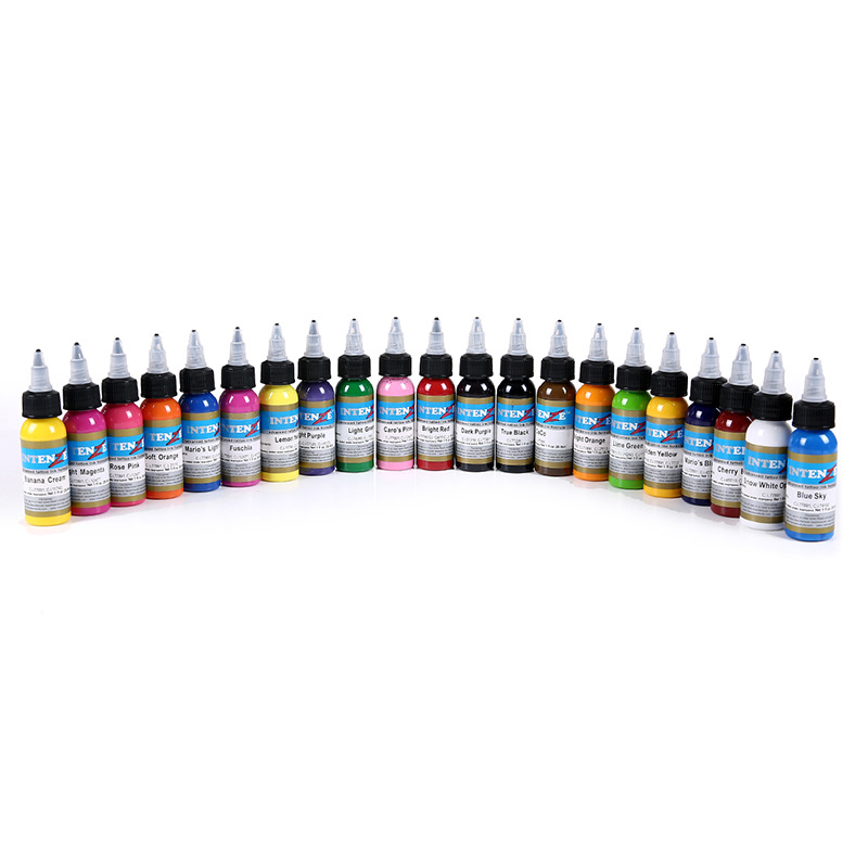 Các màu INTENZ LẺ 30ml💗Freeship💗Mực xăm InteZ chất lượng.