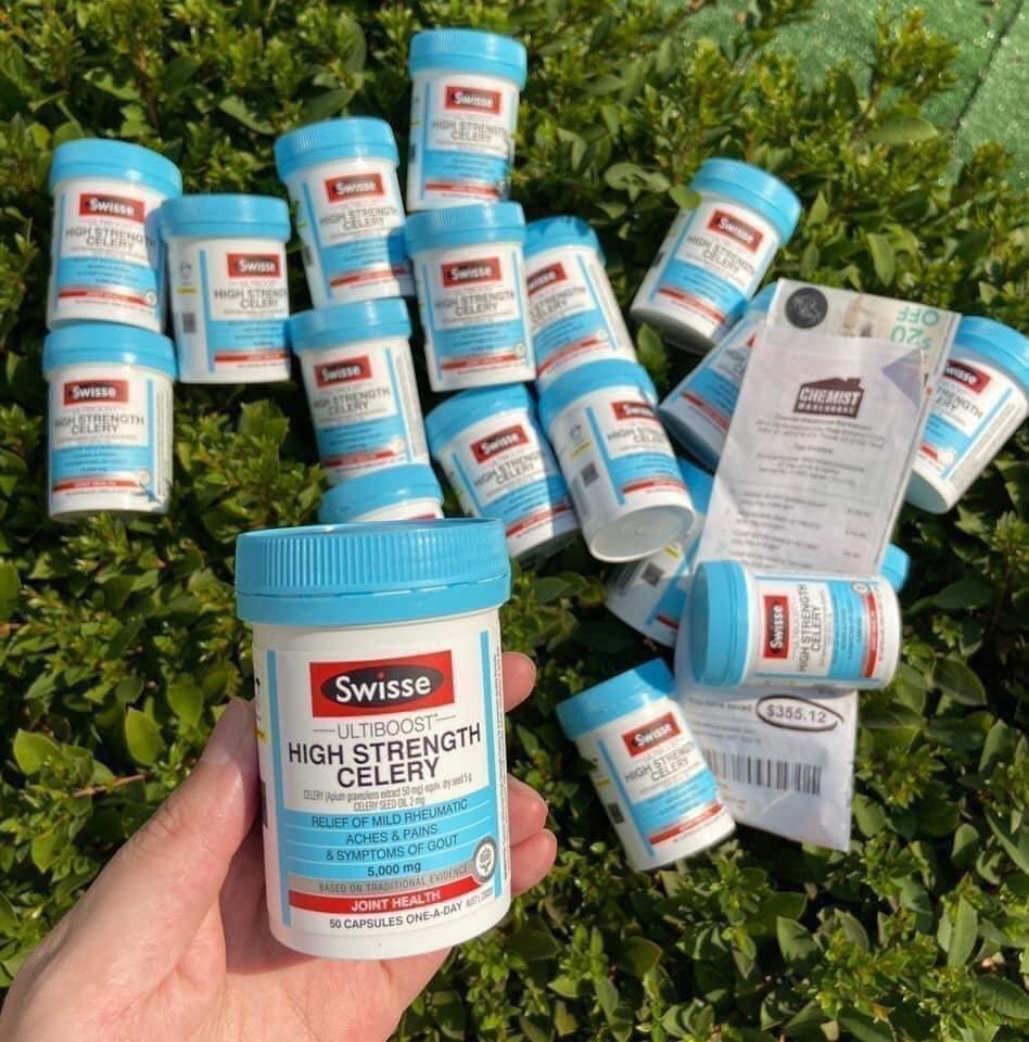 Gout Swisse High Strength Celery 5000mg