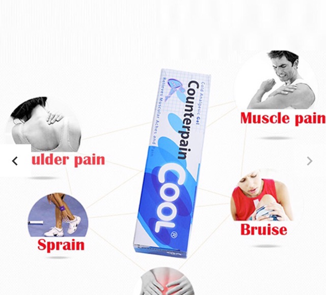 Dầu Lạnh Xoa Bóp Counterpain Cool Thái Lan 60g